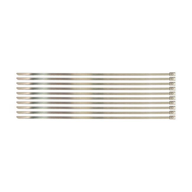 Highway Hawk Replacement Stainless Tie-Wraps – Exhaust Pipes