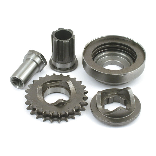 MCS Compensating Sprocket Assembly. 24t – 1984–1990 Softail