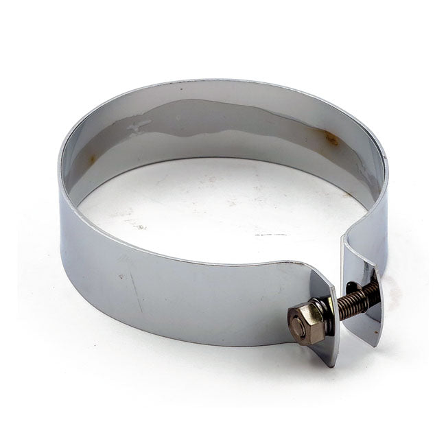 MCS Strap, Generator Brush Cover. Chrome – 1966–1969 Big Twin; XL Sportster…