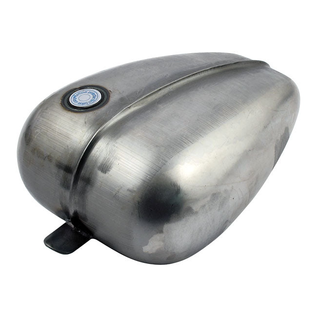 MCS 3.3 Gallon Mustang Ribbed Gas Tank, with Flush Gas Cap – Universal