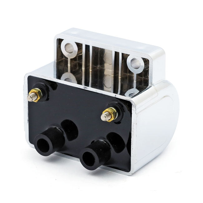 MCS Late OEM Style Ignition Coil. 12v, 5 Ohm. Chrome – 1965–1999 Big Twin; 1965–2003 XL…