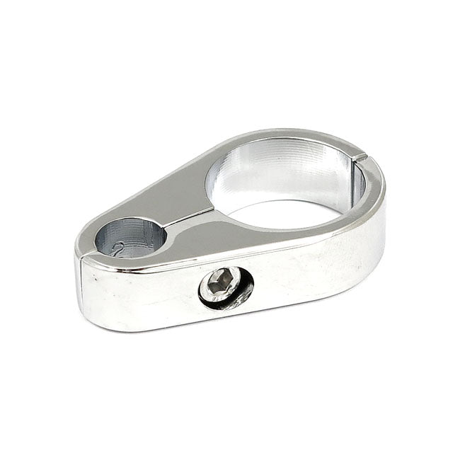 MCS 2-Piece Frame Cable Clamp. Clutch. Chrome