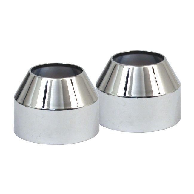 MCS Fork Boot Covers, Chrome – 1973–1974 XL Sportster; 1973–1977 FX…