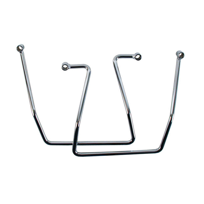 MCS Saddlebag Support Kit. Chrome – 1991–1995 Dyna