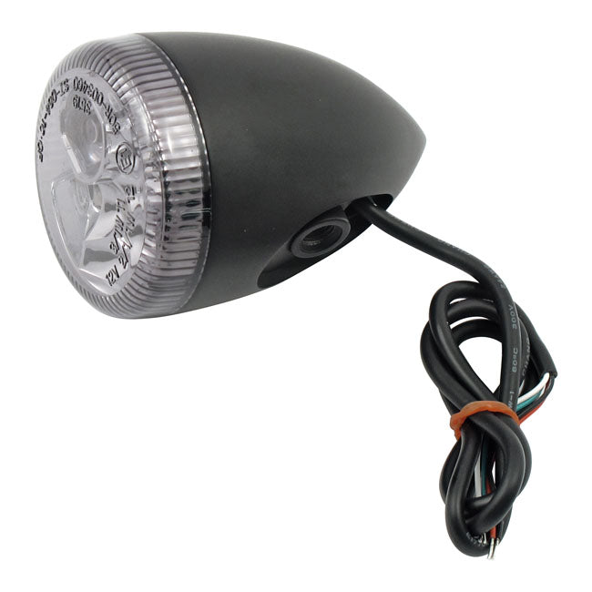 MCS 3-1 LED Bullet Taillight / Turn Signal Combo. Black. Smoke – 2009–2012 XL883N Nightster; Custom…