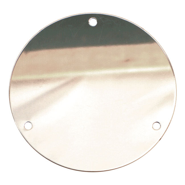 MCS Derby Cover, Flat. Chrome – 1970–1998 Big Twin