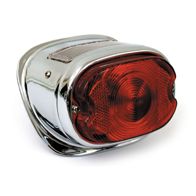 MCS Early 55-72 Style Taillight. Chrome – 1955–1972 FL; XL Sportster