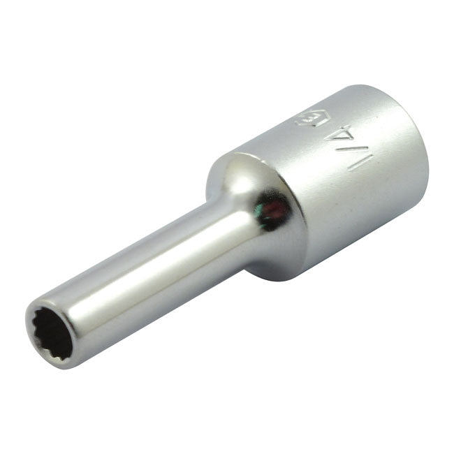 MCS 1/4" 12-Point Brake Pad Pin Socket Tool. 3/8" Drive – 2000–2007 Big Twin; 2000–2003 XL…