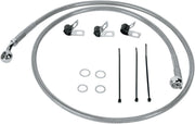 Drag Specialties Front Brake Line Stainless Steel - Part #17410872 - Hogparts UK