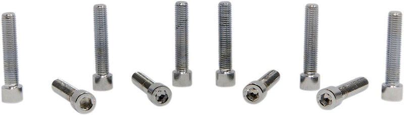 Drag Specialties Socket-Head Bolt 1/4-28X1.5 Smooth Chrome - Part #DS190564S - Hogparts UK