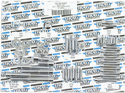 Chrome Motor Bolt Set - Part #DS190766S - Hogparts UK