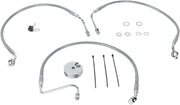Drag Specialties Front Brake Line Stainless Steel Dual Disc - Part #17410870 - Hogparts UK
