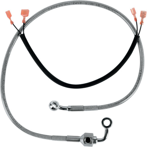 Drag Specialties Rear Brake Line Stainless Steel - Part #12042752 - Hogparts UK