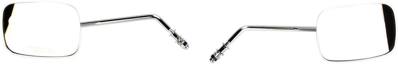 Drag Specialties Mirrors Oem-Style Rectangular Long Chrome - Part #06400982 - Hogparts UK