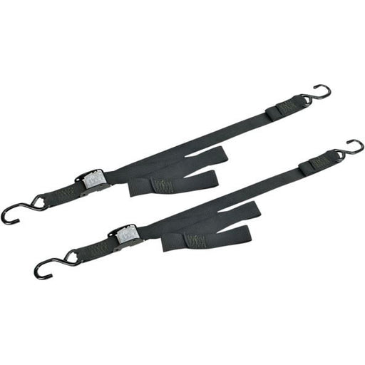 ANCRA BIG BIKE STANDARD CAM BUCKLE TIE DOWN 1 1/2" X 66" BLACK 2PK - 39200206 - Hogparts UK