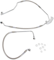 Drag Specialties Rear Brake Line Stainless Steel - Part #17412941 - Hogparts UK