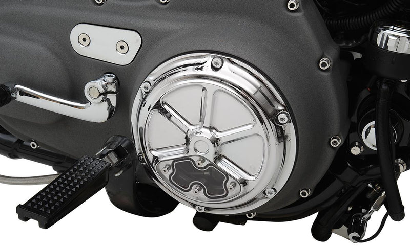 Drag Specialties Primary Inspection Cover Chrome - Part #11070106 - Hogparts UK