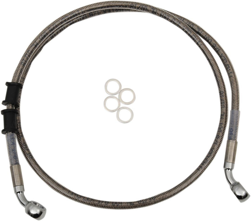 Drag Specialties Frt Brake Line Xl Ss +10 - Part #17415408 - Hogparts UK