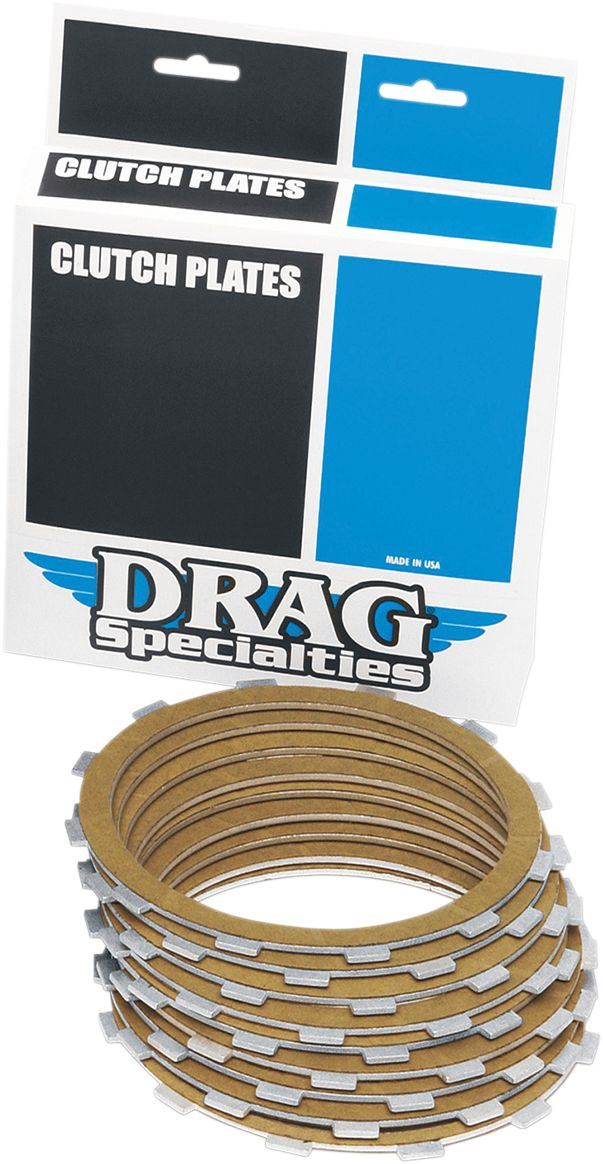 Drag Specialties Clutch Friction Plates Kit Kevlar - Part #11310419 - Hogparts UK