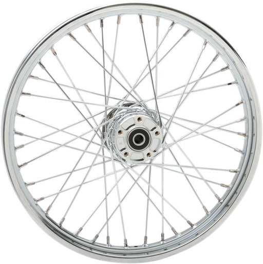 Drag Specialties Front Wheel 21"X2 Laced Chrome - Part #02030528 - Hogparts UK