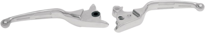 Drag Specialties Lever Set Slotted Wide Blade Chrome - Part #06100220 - Hogparts UK