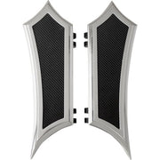 Accutronix  Floor Boards Instigator Front Chrome - Part #118705 - Hogparts UK