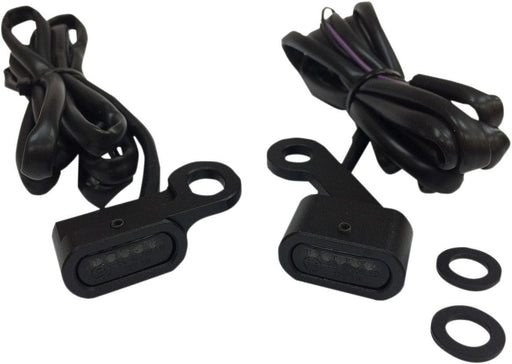 Drag Specialties Lights Marker Handlebar Black/Smoke Led - Part #20402139 - Hogparts UK
