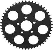Drag Specialties Sprocket Rear Wheel 49T Flat Gloss Black - Part #12101845 - Hogparts UK