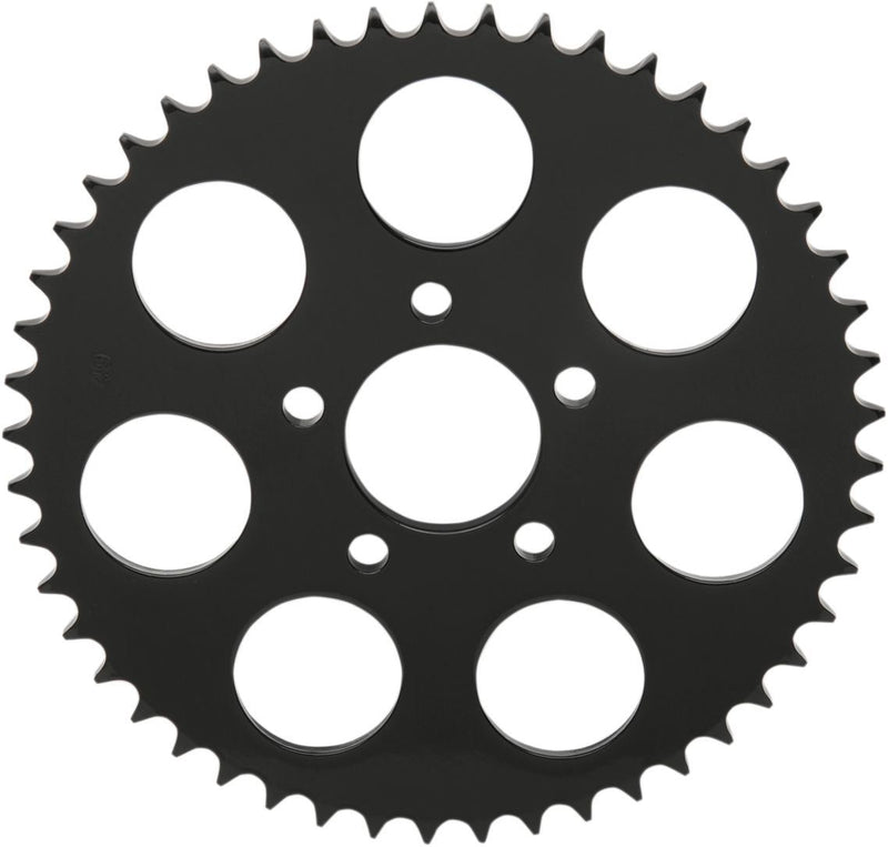 Drag Specialties Sprocket Rear Wheel 49T Flat Gloss Black - Part #12101845 - Hogparts UK