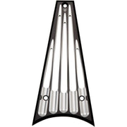 Arlen Ness Frame Grill Deep Cut Black - Part #101971 - Hogparts UK