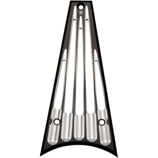Arlen Ness Frame Grill Deep Cut Black - Part #101971 - Hogparts UK