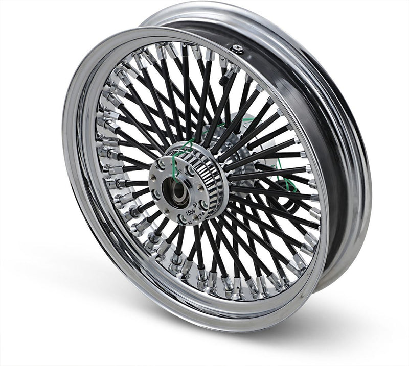 Drag Specialties Fat Daddy Rear Wheel 16X3.5 Black - Part #02040315 - Hogparts UK