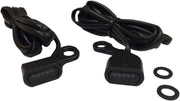 Drag Specialties Lights Marker Handlebar Black/Smoke Led - Part #20402135 - Hogparts UK