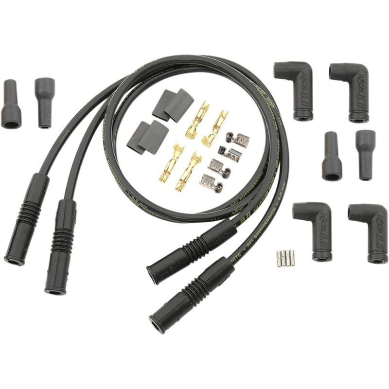 Accel Spark Plug Spiral Core Dual Wire Set Universal 8,8Mm - Part #136287 - Hogparts UK
