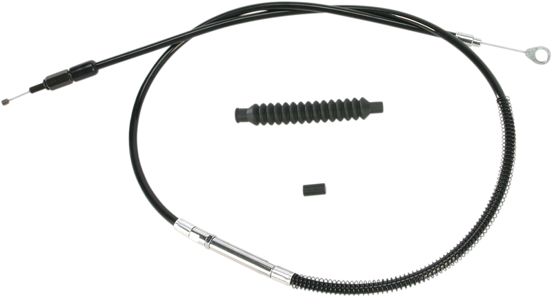 Barnett Clutch Cable. Black. +4" – 1986–2022 XL Sportster; 2008–2012 XR1200