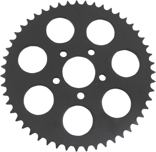 Drag Specialties Sprocket Rear Wheel 51T Flat Gloss Black - Part #12101846 - Hogparts UK