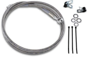 Drag Specialties Front Brake Line Stainless Steel Extended 8" - Part #17412678 - Hogparts UK