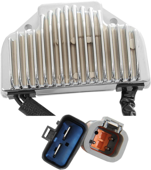 Drag Specialties Solid-State Regulator Chrome - Part #21120795 - Hogparts UK
