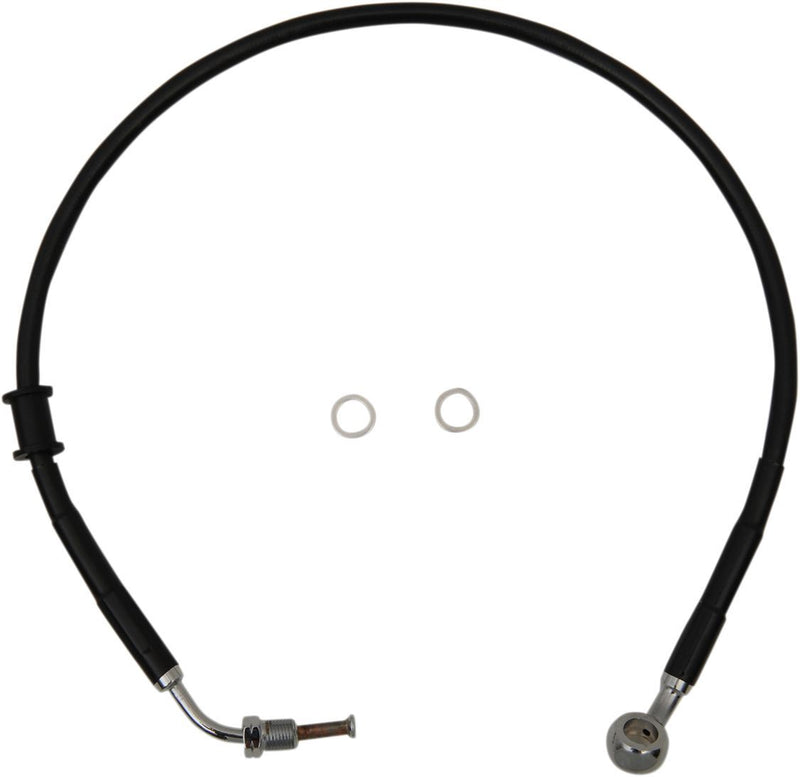 Drag Specialties Frt Brake Line Xl Bk +4 - Part #17415275 - Hogparts UK