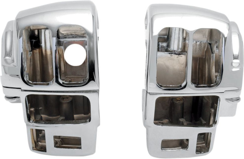 Drag Specialties Switch Housing Kit W/ Radio/Cruise Chrome - Part #06160091 - Hogparts UK