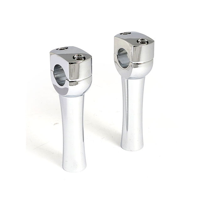 MCS Dighton 5" Domed Risers. Chrome