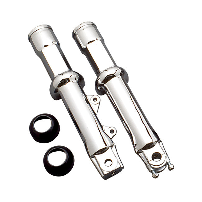 MCS Lower Fork Legs, Single Disc. Polished – 1984–1999 FXST