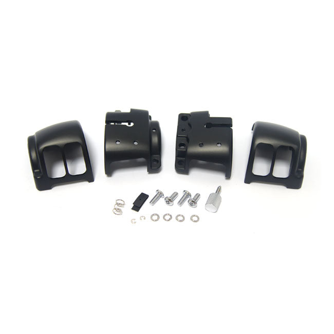MCS Switch Housing Set. Black – 2011–2025 Softail; 2012–2017 Dyna…