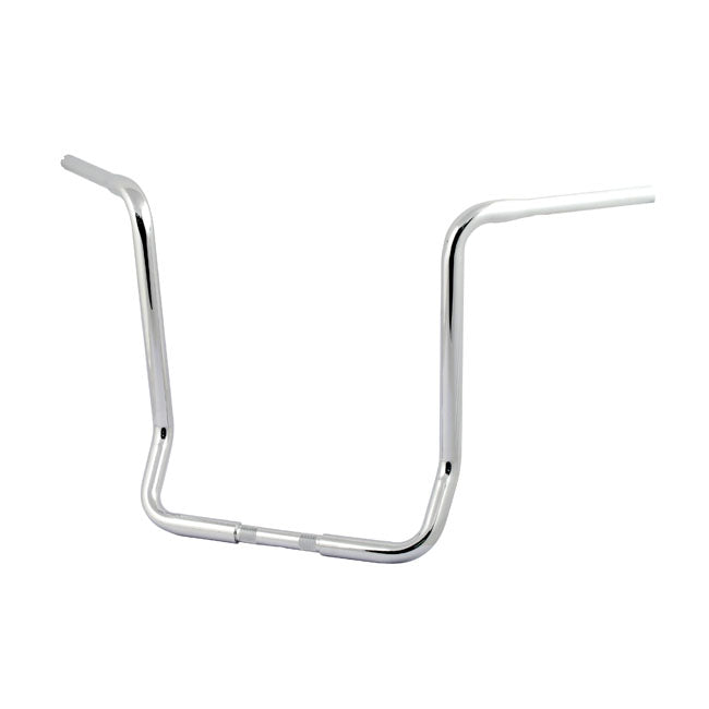 MCS 1-1/4" Dresser Apehanger, 19" Rise, Chrome – 1982–2024 FLH/T; 2008–2023 FLHX with…