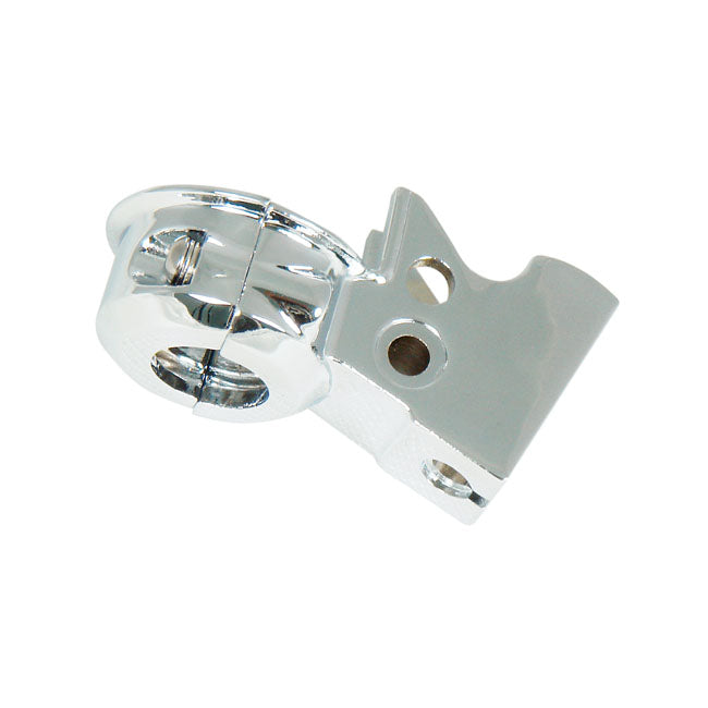 MCS Clutch Lever Bracket Assy, Chrome – 1982–1995 Big Twin; XL Sportster