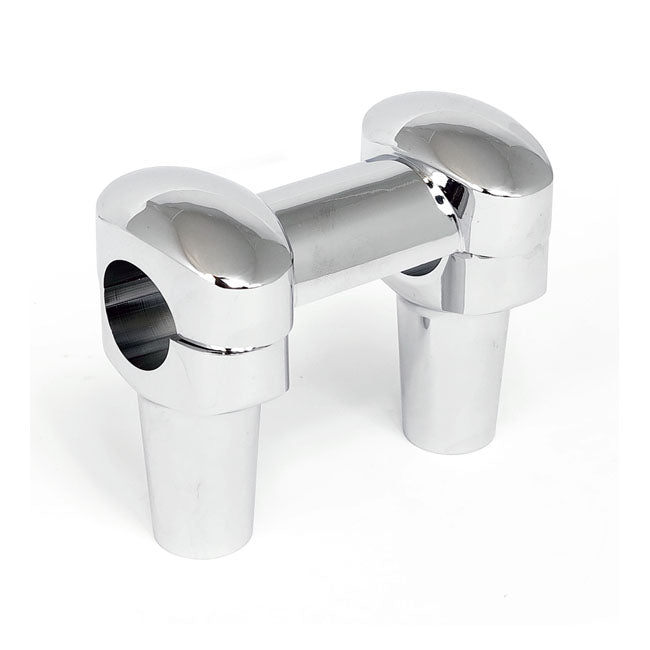 MCS Widow Riser Set. 3" Rise. Chrome – Most 73-Up H-D with 3.5" Riser Spacing…