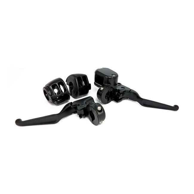 MCS Handlebar Control Kit. Black – 2014–2022 XL Sportster (Dual Disc; ABS)