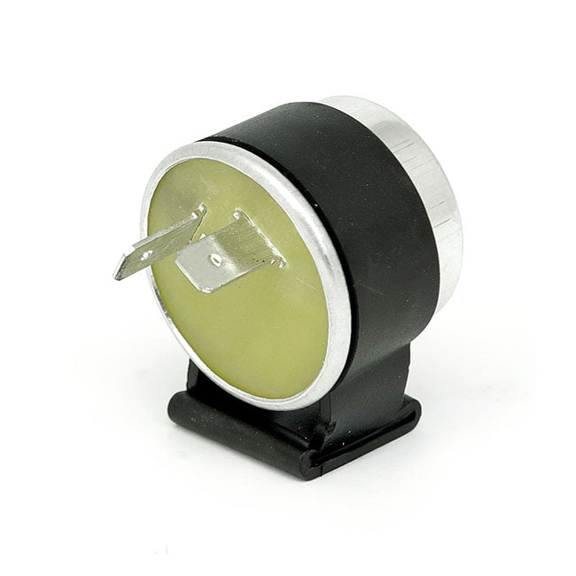 MCS 2 Pin Turn Signal Flasher Round, 12v – 1965–1990 H-D Models