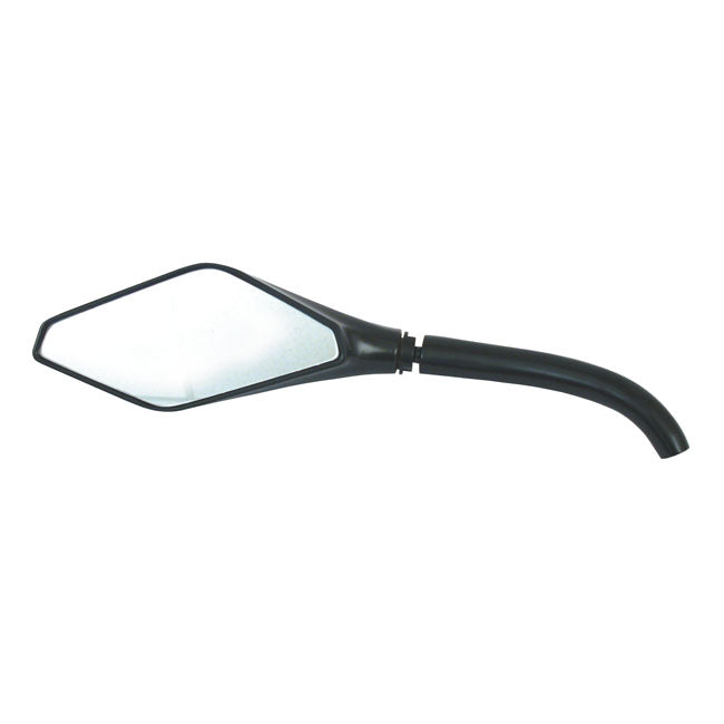 MCS Cobra Mirror, Black, Left – 65-Up H-D