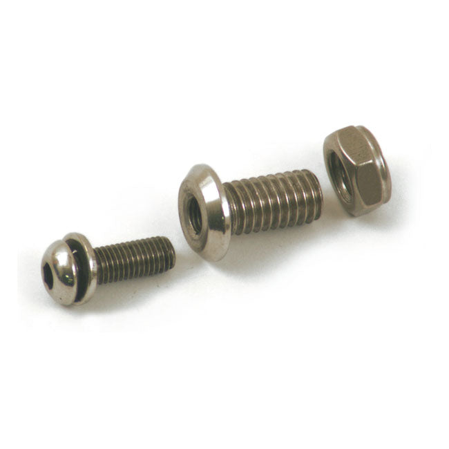 MCS Seat Screw Repair Kit. Stainless – Outer 3/8-16 to Inner 1/4-28 Thread